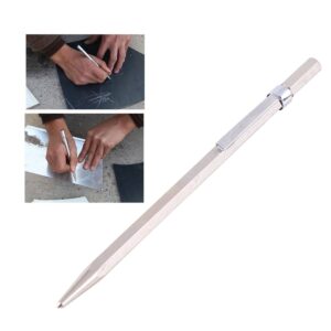 Scriber, Scriber Pen, Asixx Carbon Steel Tip Pocket Scriber Pen Scribing Tool Marking Lines for Glass Tiles for Scribing on Glass, Tiles and Many Other Hard Brittle Materials