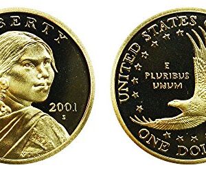 2001 S Sacagawea Native American Proof Dollar PF1