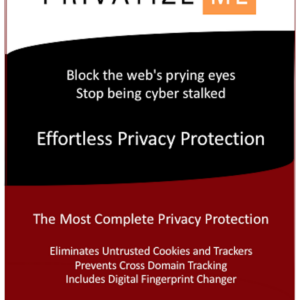 PrivatizeMe Anti Tracking & Privacy Protection for Macs [Download]