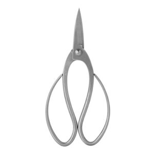 gloglow bonsai scissors, 7.5 inch stainless steel root branch pruning shear for garden arranging flowers, trimming plants