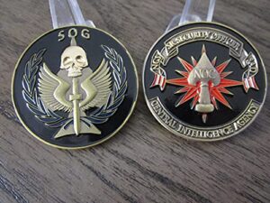 central intelligence agency senior security officer non-official cover covert operations challenge coin