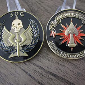 Central Intelligence Agency Senior Security Officer Non-Official Cover Covert Operations Challenge Coin