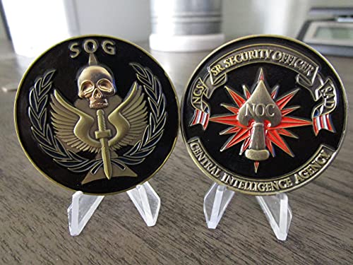 Central Intelligence Agency Senior Security Officer Non-Official Cover Covert Operations Challenge Coin