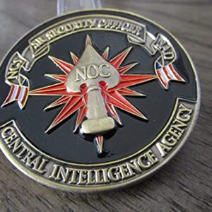 Central Intelligence Agency Senior Security Officer Non-Official Cover Covert Operations Challenge Coin