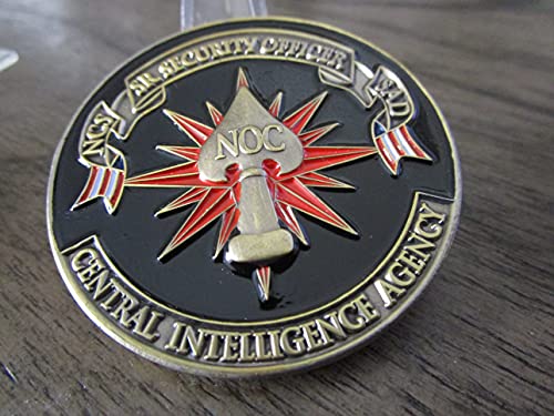 Central Intelligence Agency Senior Security Officer Non-Official Cover Covert Operations Challenge Coin