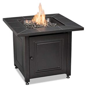 endless summer gad15255sp gas outdoor fire table lp, oil rubbed bronze