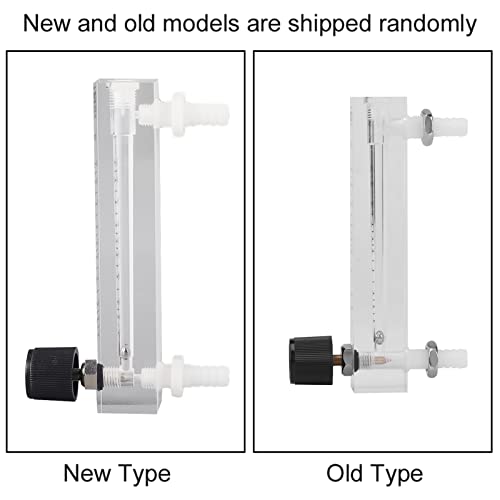 Gas Flowmeter, LZQ-7 Flowmeter 2-20LPM Flow Meter with Control Valve for Oxygen Air Gas