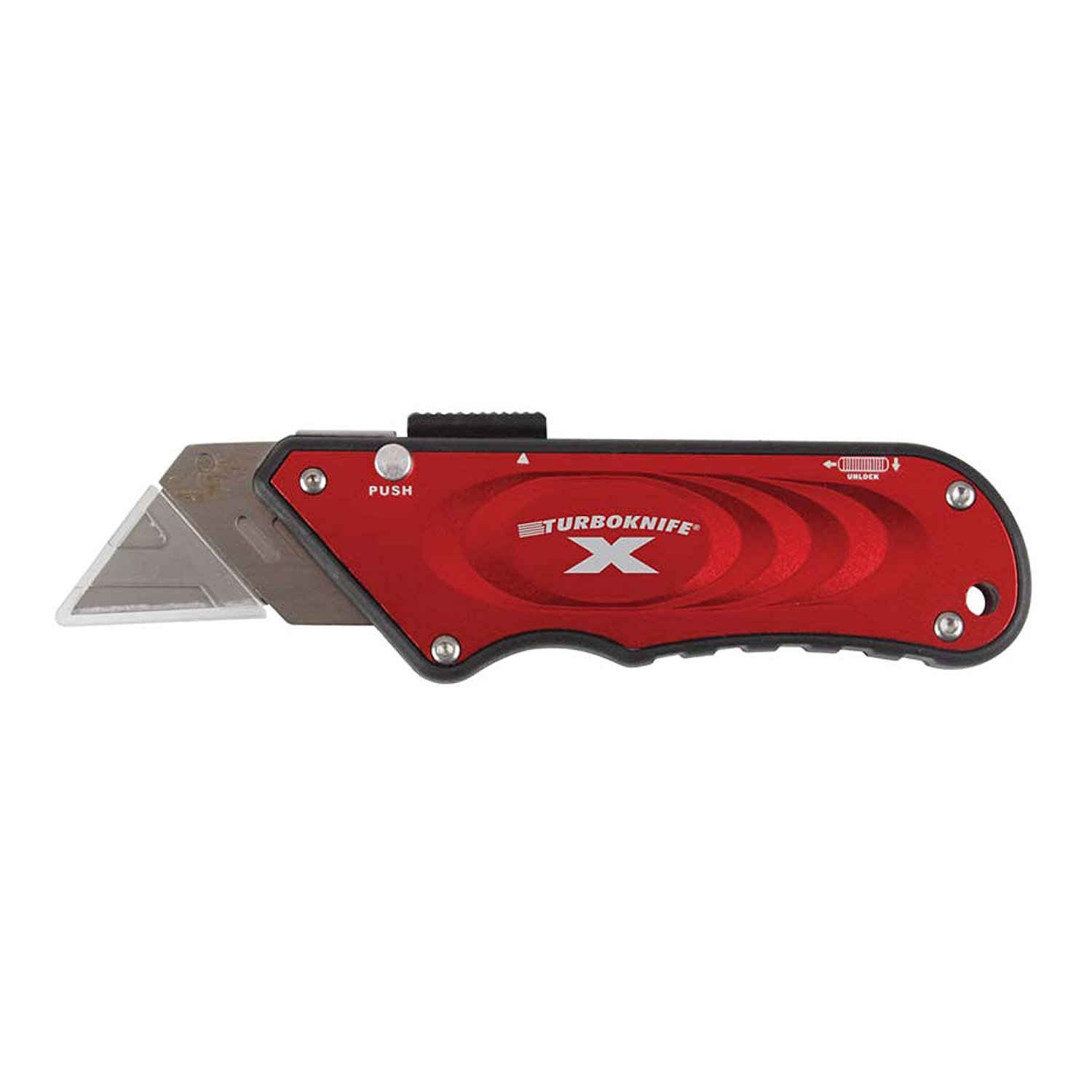 Olympia Tools 33-132 2 Pack TurboKnife X Utility Knife, Red2