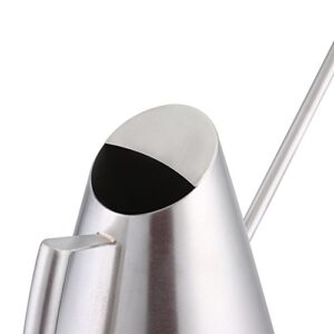 900ml Stainless Steel Watering Can Bonsai Watering Pot with Long Spout Modern Style for Gardens Plants Indoor and Outdoor