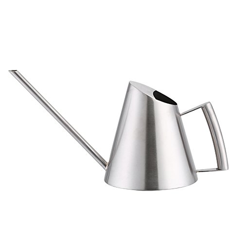 900ml Stainless Steel Watering Can Bonsai Watering Pot with Long Spout Modern Style for Gardens Plants Indoor and Outdoor