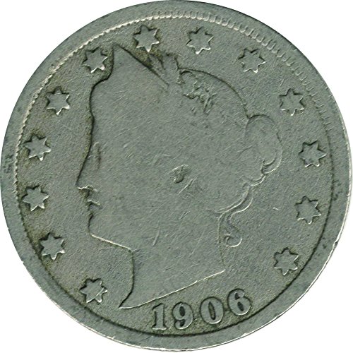 1906 Liberty Nickel 5C Good