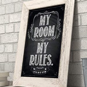 My Room My Rules - 11x14 Unframed Cool Art Print Posters for Teens - Cute Decor for Teen Room Aesthetic, Stuff for College Dorm Room Essentials - Cheap Gift Under $15