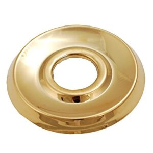 Trim Kit for 2-handle Shower Valve, Fit Delta Washerless Shower, Polished Brass Finish -By Plumb USA 38822