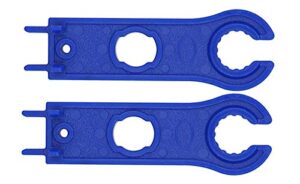 xjs mc4 solar panel connector disconnecting tool spanners wrench blue