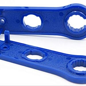 xjs MC4 Solar Panel Connector Disconnecting Tool Spanners Wrench Blue