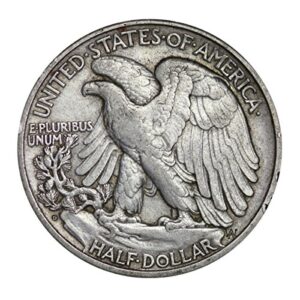 1918-1947 Walking Liberty Half Dollar 90% Silver 50c Fine