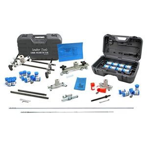 souber dbb door lock mortiser master kit with 30+ cutters & accessories