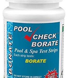 Industrial Test Systems 481333 Poolcheck Borate Pool Water Test Strips