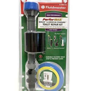 Fluidmaster K-400H-001-P5 Performax High Performance Toilet Fill Specialty Flush Valve Seals Repair Kit Multi color