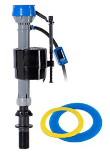 fluidmaster k-400h-001-p5 performax high performance toilet fill specialty flush valve seals repair kit multi color