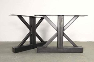 metal table legs 28 inch, table base, dining table legs, custom sizes table base, industrial table base, farmhouse table legs