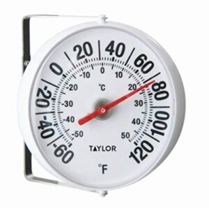 taylor precision products 5159 5-1/4-inch diameter outdoor thermometer