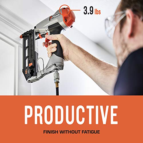 Paslode, Pneumatic Finish Nailer, 515500, 16 Gauge, Air Compressor Powered