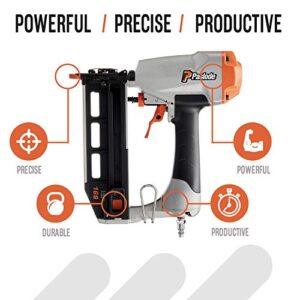 Paslode, Pneumatic Finish Nailer, 515500, 16 Gauge, Air Compressor Powered