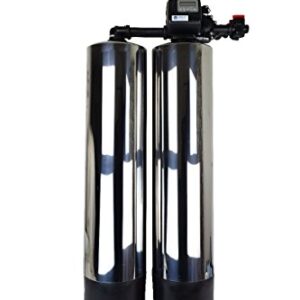 WECO 2MC-1252 High Efficiency Twin Alternating Water Softener for Water Hardness Reduction - Assembled in U.S.A with Domestic and Foreign Parts.