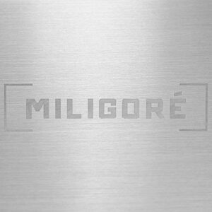 Miligoré 32" x 19" x 10" Deep Double Bowl (60/40 Split) Undermount Zero Radius 16-Gauge Stainless Steel Kitchen Sink - Includes Drains/Grids