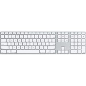 apple aluminum wired keyboard mb110ll/a (renewed)