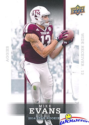 Mike Evans 2014 Upper Deck Star Rookie #31 ROOKIE Card in MINT Condition! Shipped in Ultra Pro Top Loader to Protect it! Awesome Rookie Card of Top NFL Draft Pick!