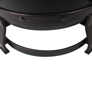 Pleasant Hearth OFW307R Killian fire Pit, Rubbed Bronze