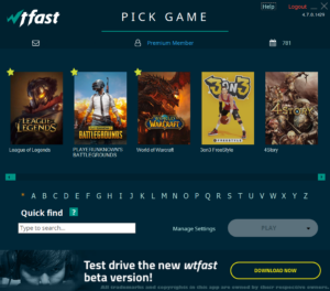 wtfast gamers private network (gpn) - 6 month key [online code]
