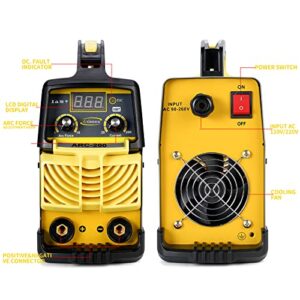 SSIMDER Stick Welder 160Amp 110V/220V Dual Voltage Welding Machine IGBT Inverter ARC Welder Hot Start Portable Welder