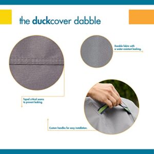 Duck Covers Classic Accessories Soteria Waterproof 87 Inch Patio Sofa Cover