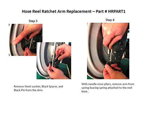 Primefit HRPART1 Locking Cam and Spring assembly - Replacement part for Primefit HRRUB380503 Air Hose Reel