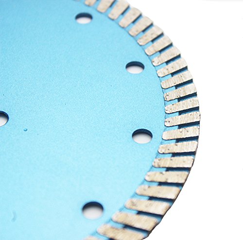 JDK1801C 6 Inch Dry Cutting Granite of Continuous Rim Diamond Saw Blade with 7/8 Inch Arbor