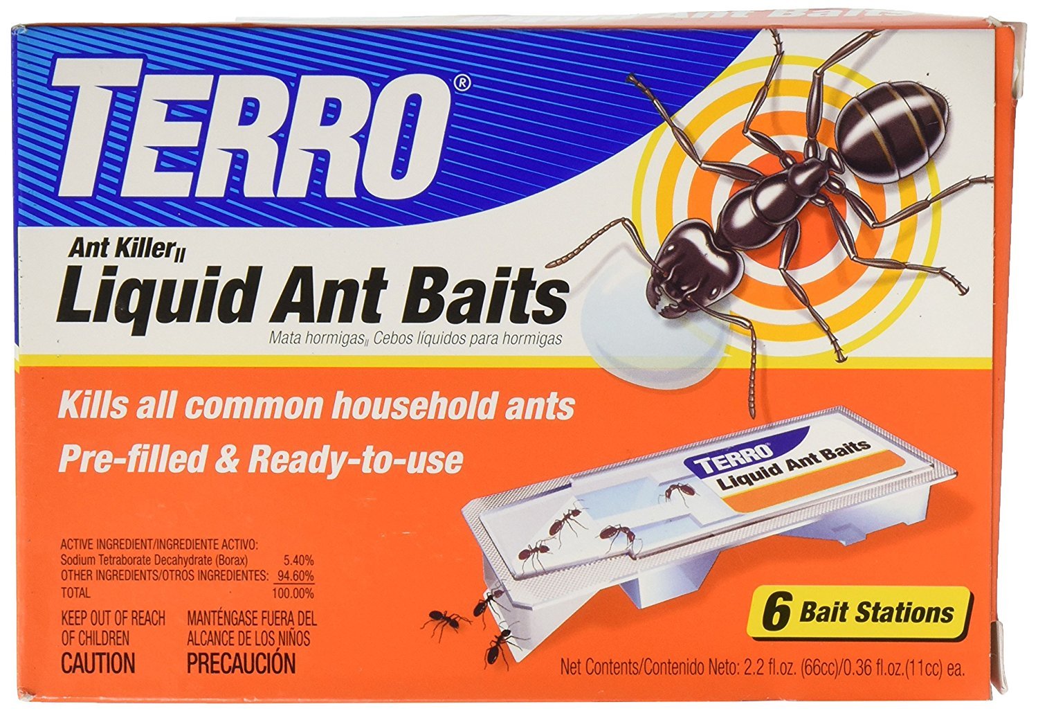 Terro T300-3 Killer Liquid Ant Baits-6 Packs, 6-Pack