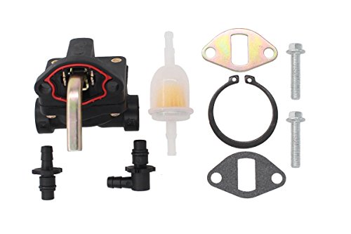 Fuel Pump for Kohler CV13S CV14S CV15S CV16S CH11S CH12.5S CH13S CH15 CV430 CV460 CV490 CV491 CV491 CV492 CV493 Engine 11 12.5 13 14 15 HP Motor and for L110 LT133 LT155 LX255 GT225 Lawn Mower