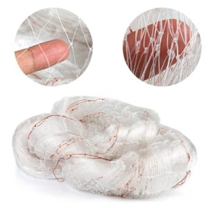 GWHOLE 33 x13 Ft Garden Netting for Tree and Plant Protection,Translucent