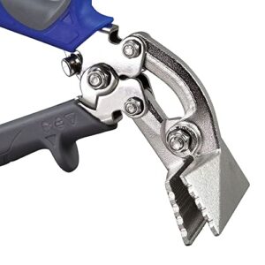 Klein Tools 86524 Hand Seamer, Offset Metal Seamer has 3-Inch Jaw, Bends 22 Gauge Steel and 24 Gauge Stainless