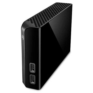 Seagate Backup Plus Desktop HUB External Desktop Hard Drive Storage USB 3.0 (Renewed), Capacity:6.000GB (6TB)