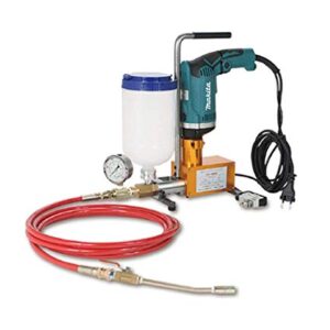 CONREPAIR Injection Pump High Pessure Grouting Injection Pump for Epoxy Resin and Polyurethane Foam Electric Drill Operated 220VElectric transformer needed (Makita Drill Model HP1630k & HP2070F)