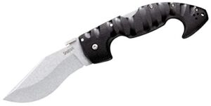 cold steel unisex adult spartan lockback folder knife, black, 4.5 us