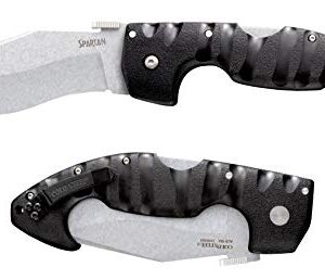 Cold Steel unisex adult Spartan Lockback FOLDER KNIFE, Black, 4.5 US