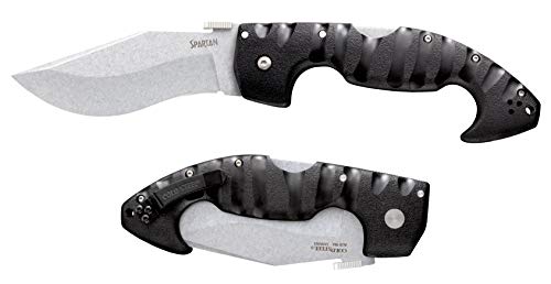 Cold Steel unisex adult Spartan Lockback FOLDER KNIFE, Black, 4.5 US