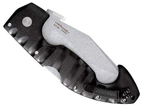 Cold Steel unisex adult Spartan Lockback FOLDER KNIFE, Black, 4.5 US