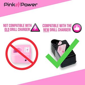 Pink Power PP182 18 Volt NiCad Drill Kit Replacement Battery