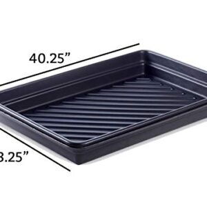 PIG Home Solutions Oil Drain Drip Pan for Garage - 40.25" x 28.25" x 5" Oil Drip Pan - PM50096